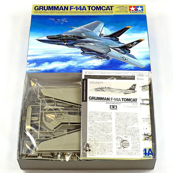 Tamiya 1/48 Masterpiece Series F-14A No.114 Grumman Tomcat Plastic Model 61114