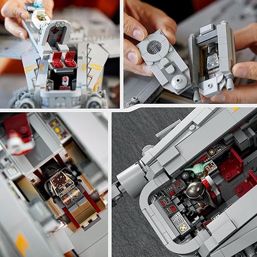 LEGO Star Wars The Razor Crest UCS Set, Ultimate Collectors Series Starship Model Kit for Adults, Large Iconic The Mandalorian Memorabilia Collectable, 75331