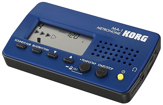 Korg MA1BL Visual Beat Counting Metronome, Blue