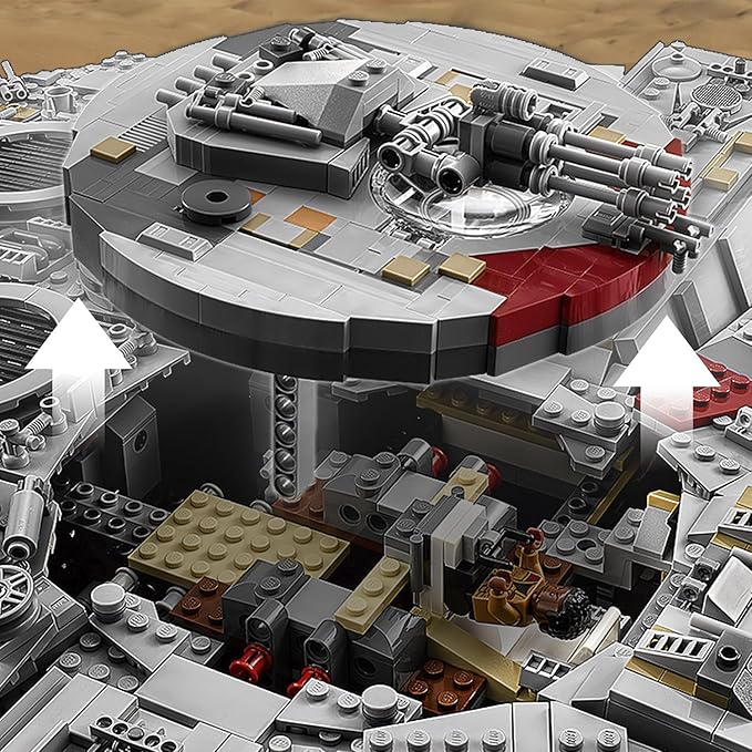 LEGO Millennium Falcon 75192 Building Kit for 16 Years and Above (7541 Pieces), Multicolor