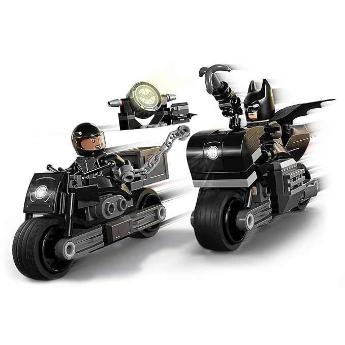LEGO DC Batman: Batman & Selina Kyle Motorcycle Pursuit 76179 (149 Pcs),Multicolor