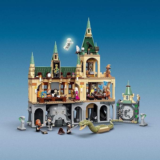 Lego Harry Potter Hogwarts Chamber of Secrets 76389 Building Kit with The Chamber of Secrets and The Great Hall; New 2021 (1,176 Pieces)
