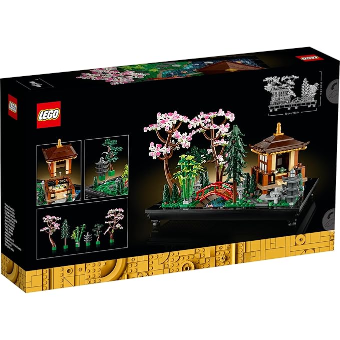 LEGO Icons Tranquil Garden 10315 Building Kit for Adults (1,363 Pieces)