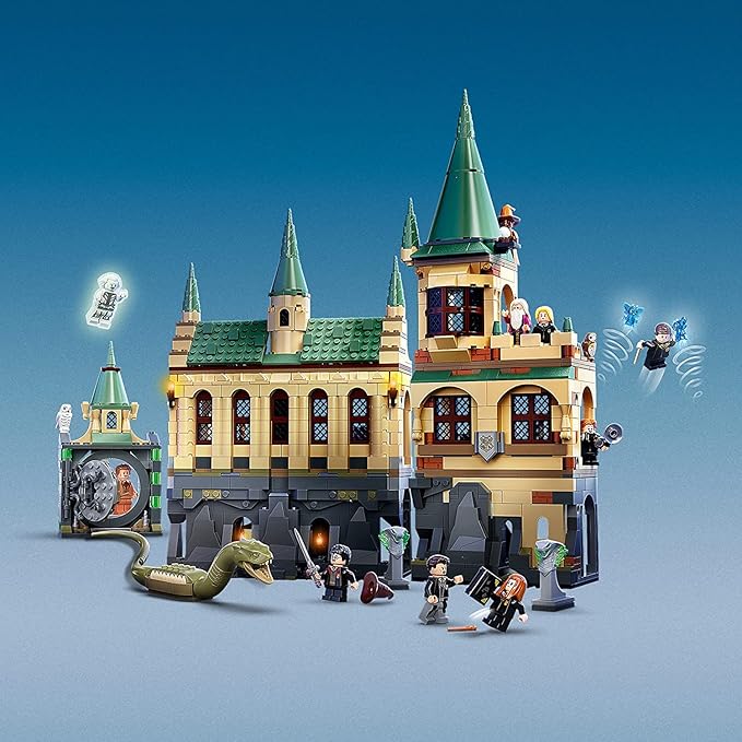Lego Harry Potter Hogwarts Chamber of Secrets 76389 Building Kit with The Chamber of Secrets and The Great Hall; New 2021 (1,176 Pieces)