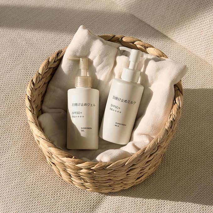 MUJI 84464959 Sunscreen Milk, SPF50+ PA++++, 5.3 oz (150 g)