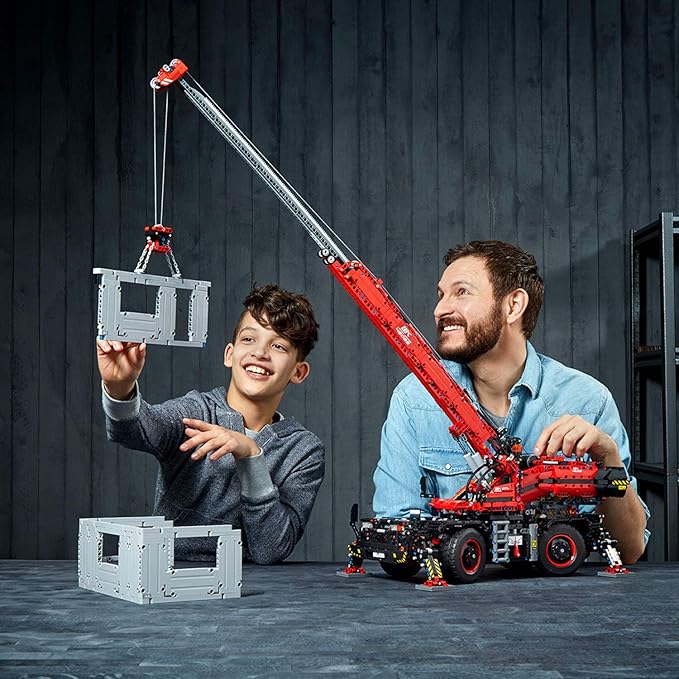 LEGO Boy's Technic Rough Terrain Crane Building Blocks (Multicolor, 11 to 16 Years, 42083) - 4057 Pieces