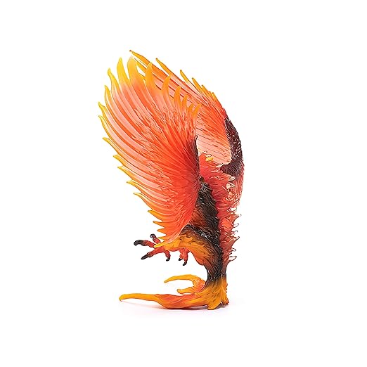 Schleich Eldrador Creatures Fire Eagle Toy Action Figure for Kids Ages 7-12
