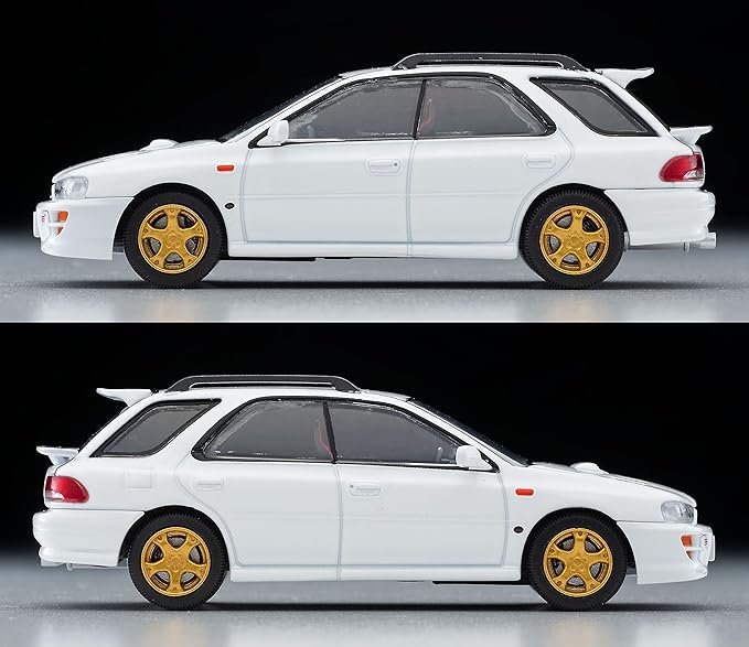 TOMYTEC Tomica Limited Vintage Neo 1/64 LV-N281a Subaru Impreza Pure Sport Wagon WRX STi Version V White 98 Finished Product