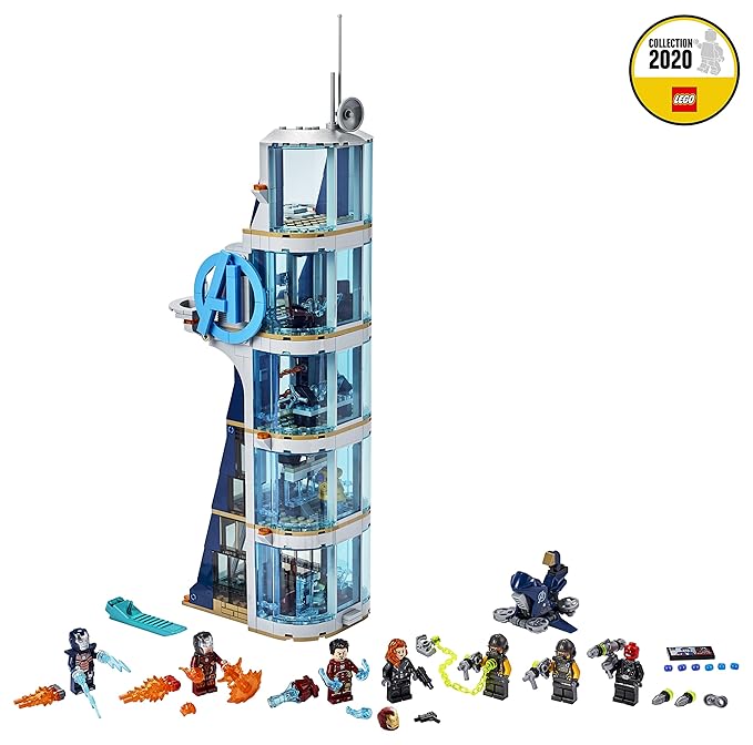 LEGO 76166 Avengers Tower Battle - Multicolor (125 Pieces)