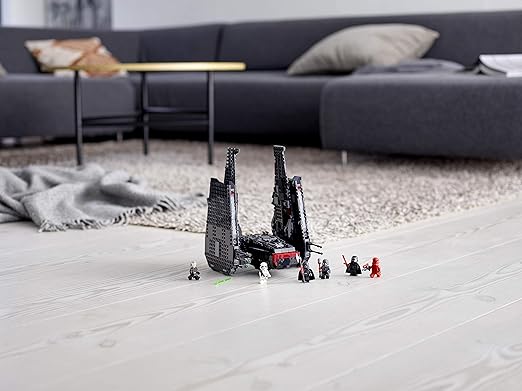 LEGO Kylo Ren's Shuttle Building Blocks for Kids (1005 Pcs) 75256