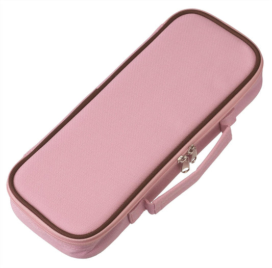 Raymay Fujii FSB133P Pencil Case, Large Capacity, Top Liner, With Pocket, Pink