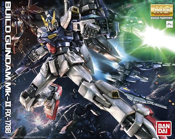 Bandai Hobby MG Build Gundam MK 2 Model Kit (1/100 Scale)