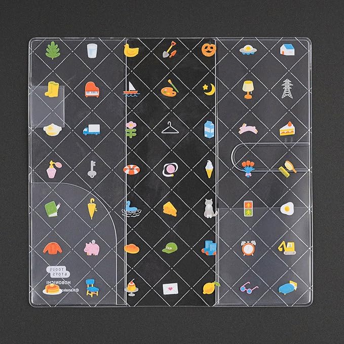 Hobonichi Kagaya Kanoko/Clear Cover for Normal Scenery Weeks Size Notebook Accessory
