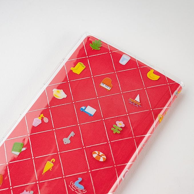 Hobonichi Kagaya Kanoko/Clear Cover for Normal Scenery Weeks Size Notebook Accessory