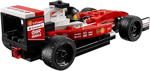 LEGO Speed Champions Scuderia Ferrari SF16-H Building Blocks Car For Kids 7 to 14 Years (184 Pcs) 75879 (Multi Color)