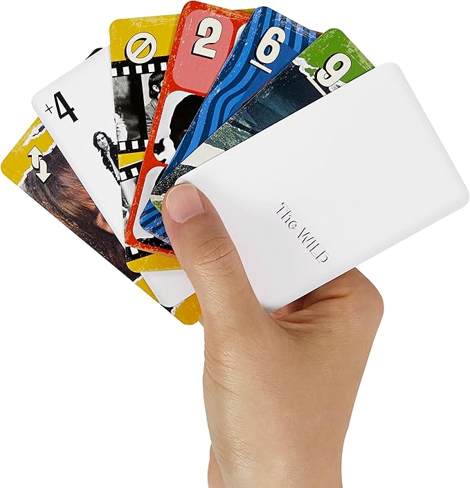 Mattel Game HYH42 UNO CANVAS The Beatles Game 7 Years Old and Up Card Games, 112 Pieces, For 2-10 Players, Black