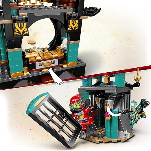 LEGO 71755 Ninjago Temple of The Endless Sea Building Set, Underwater Playset with Ninja Kai, Toy for Kids 9+ Years Old
