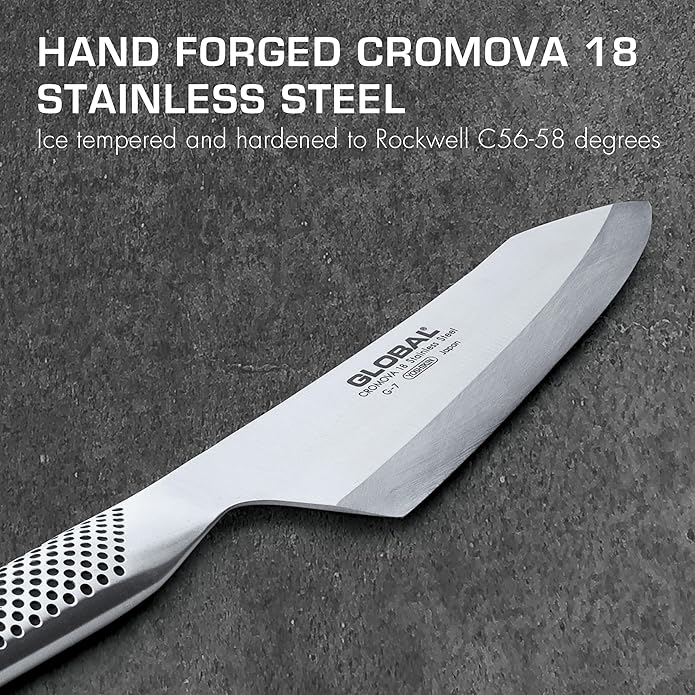 Global G-7-7 inch, 18cm Oriental Deba Knife