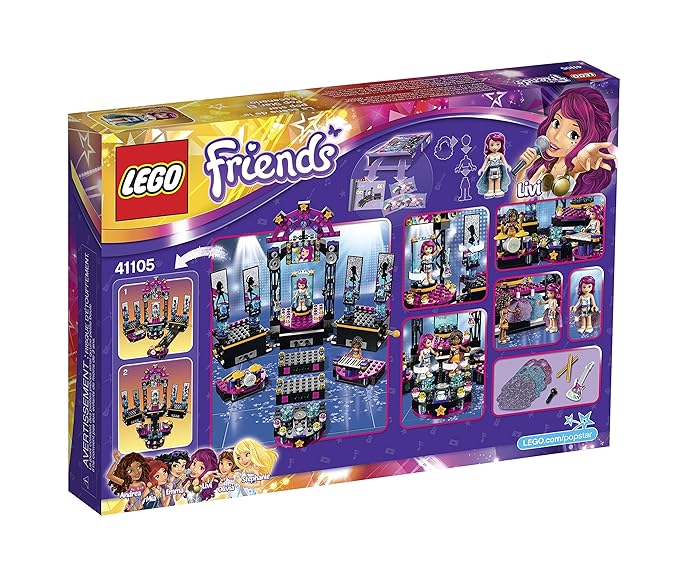 LEGO Friends 41105 Pop Star Show Stage Building Kit