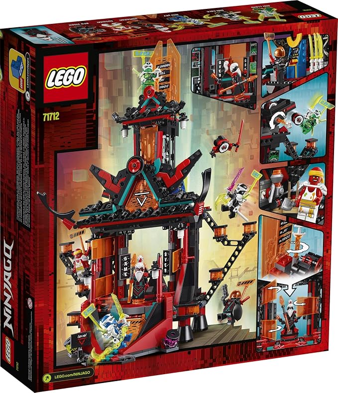 LEGO Ninjago Empire Temple of Madness 71712 Ninja Temple Building Kit, New 2020 (810 Pieces)