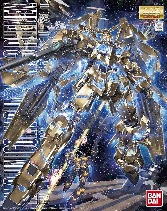 Bandai Hobby MG Unicorn Gundam 03 Phenex Model Kit (1/100 Scale)