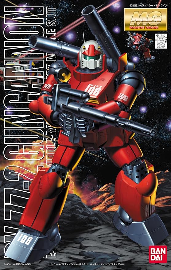 Gundam RX-77-2 Guncannon MG 1/100 Scale