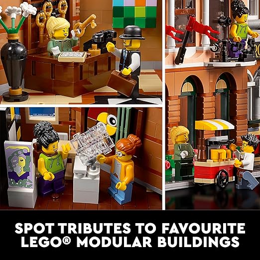 LEGO Boutique Hotel 10297 Building Kit (3,066 Pieces) Multicolor