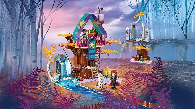 LEGO Disney Frozen Enchanted Treehouse 41164 Building Set,Multicolor, 302 Pcs
