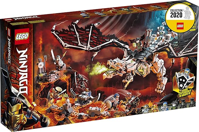 LEGO Ninjago Kids Skull Sorcerer's Dragon 71721 Building Set (Multicolor) (51 Pieces)