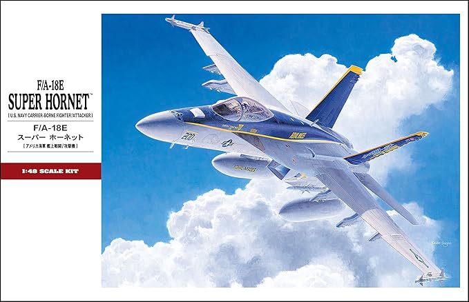 Hasegawa 1/48 US Navy F/A-18E Super Hornet Plastic Model PT39