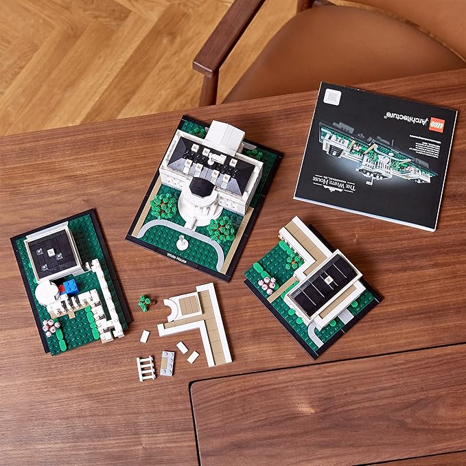 LEGO Architecture Collection: The White House 21054 Building Kit (1,483 Pieces)