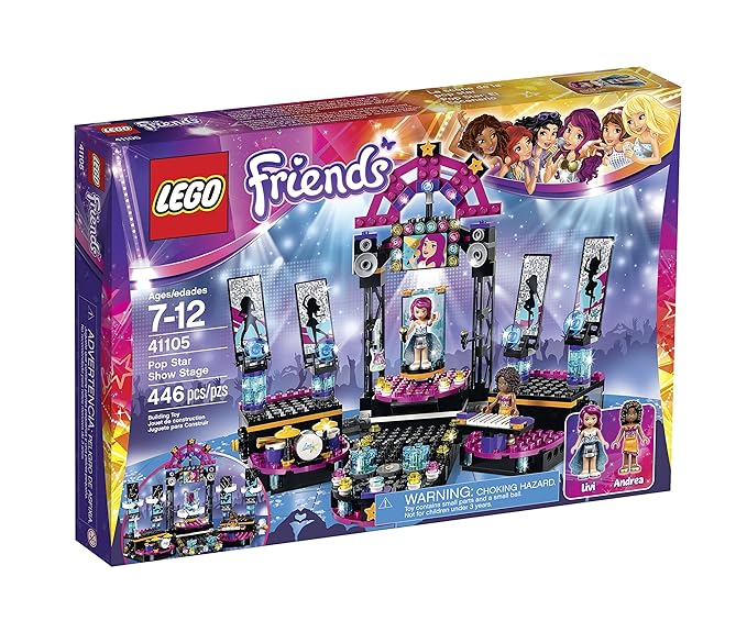 LEGO Friends 41105 Pop Star Show Stage Building Kit