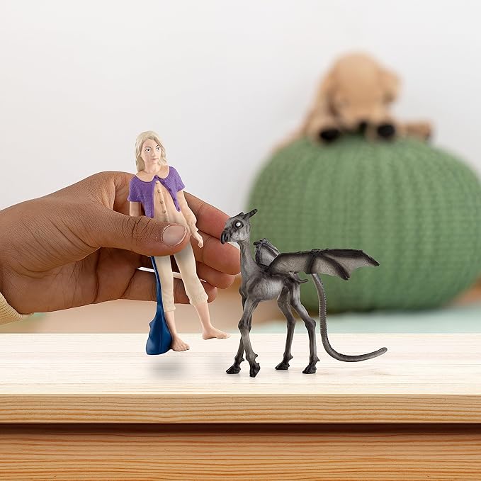 Schleich Luna and Thestral