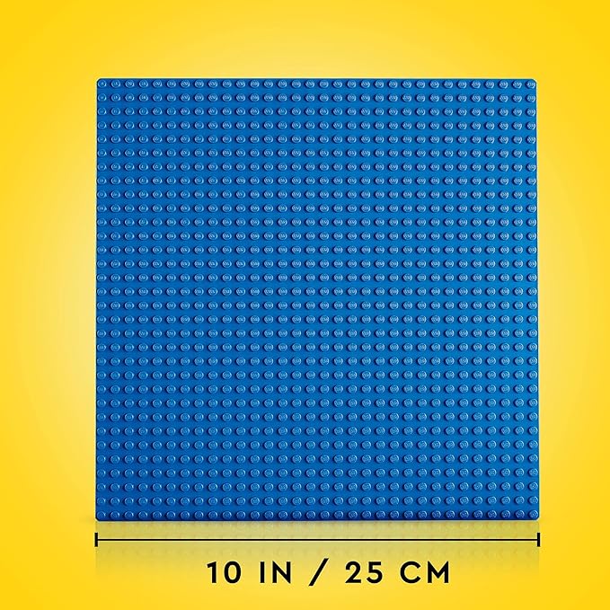 LEGO Classic Blue Baseplate 11025 Building Kit for Kids (1 Piece)