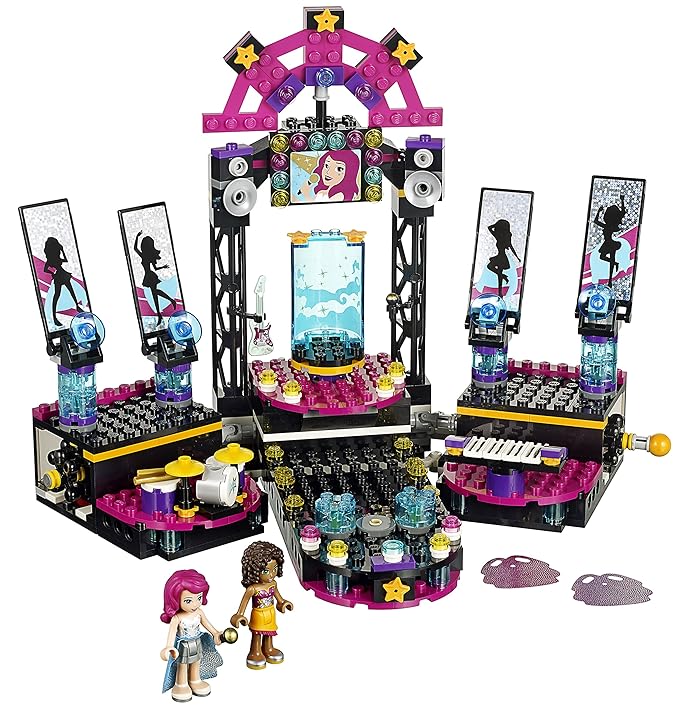 LEGO Friends 41105 Pop Star Show Stage Building Kit