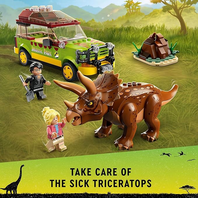 LEGO Jurassic World 76959 Triceratops Research (281 Pieces)