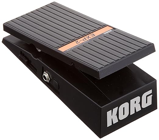 KORG EXP2 Foot Controller For MIDI Keyboards, Black