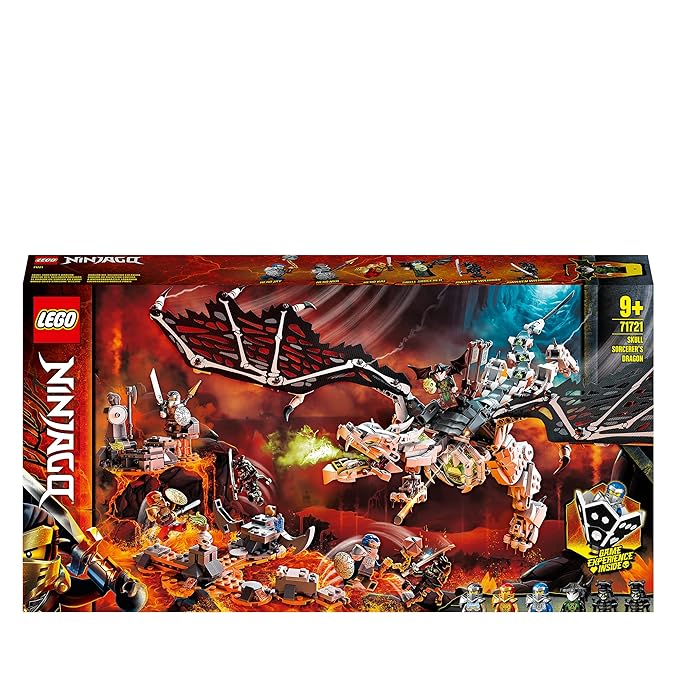 LEGO Ninjago Kids Skull Sorcerer's Dragon 71721 Building Set (Multicolor) (51 Pieces)