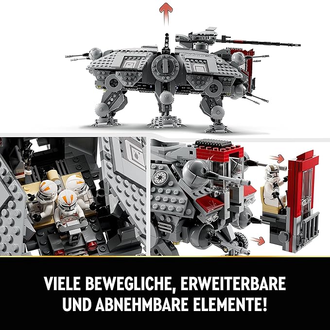 LEGO Star Wars at-TE Walker 75337 Building Kit (1,082 Pieces)