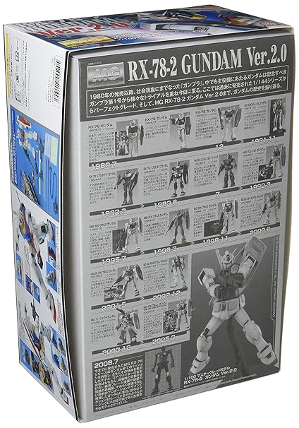 Bandai Hobby - Mobile Suit Gundam - Gundam RX-78-2 (Version 2.0),Bandai MG
