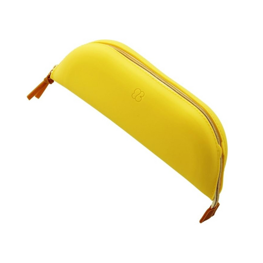 Lihit Lab Tray Pencil Case L Bloomin Lemon Yellow A7731-5