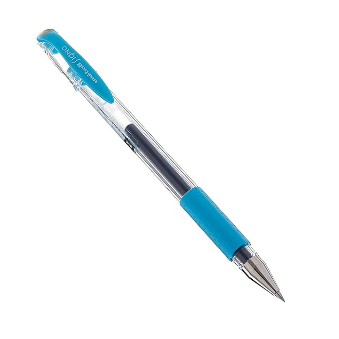 Uni Gel Ballpoint Pen Uni-Ball Signo Extra Fine 0.38mm Sky Blue (UM151.48)
