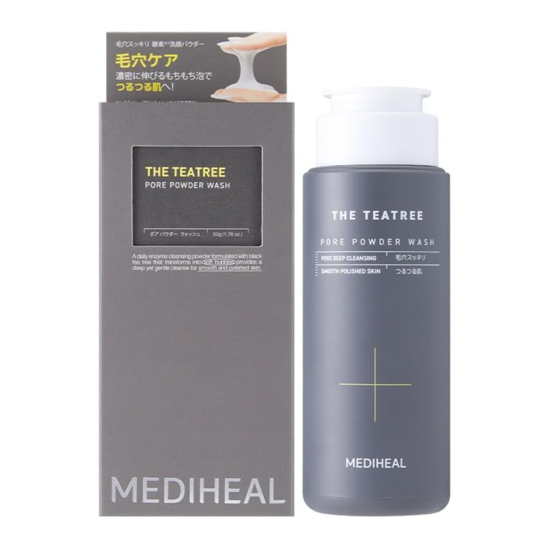 Mediheal Tea Tree Pour Powder Wash, 1.8 oz (50 g), The Teatree Pore Powder Wash 1.8 oz (50 g)