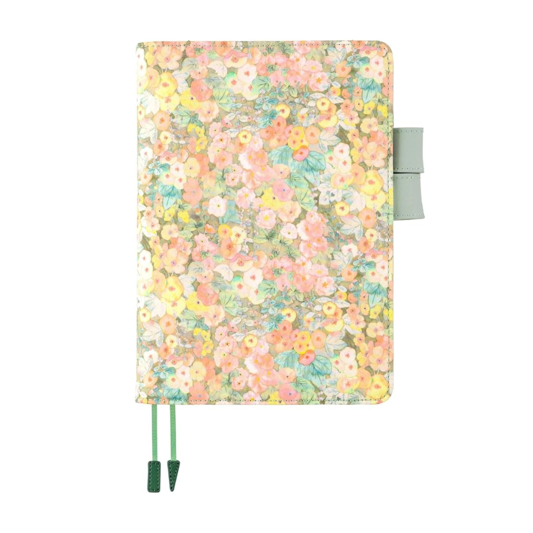 Hobonichi Liberty Fabrics/Hollyhocks (Orange)