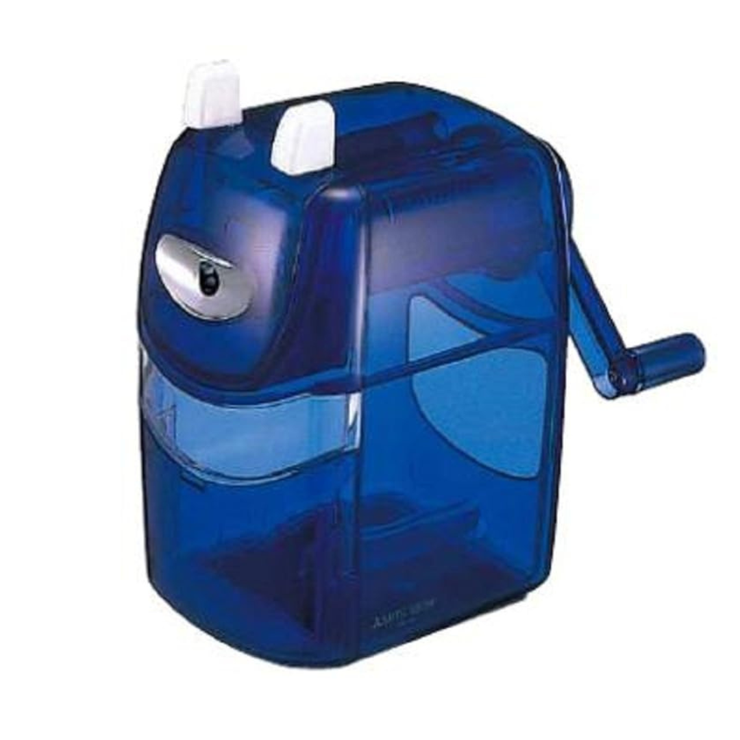 Uni Mitsubishi Pencil Manual Sharpener Transparent Blue KH30T.33