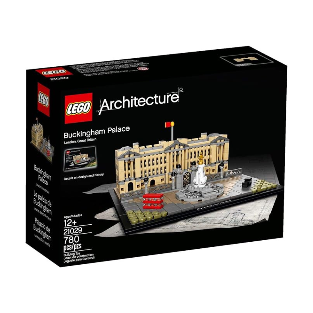 LEGO Architecture Buckingham Palace Building Blocks For 12+ Yrs (780 Pcs) 21029,Multi