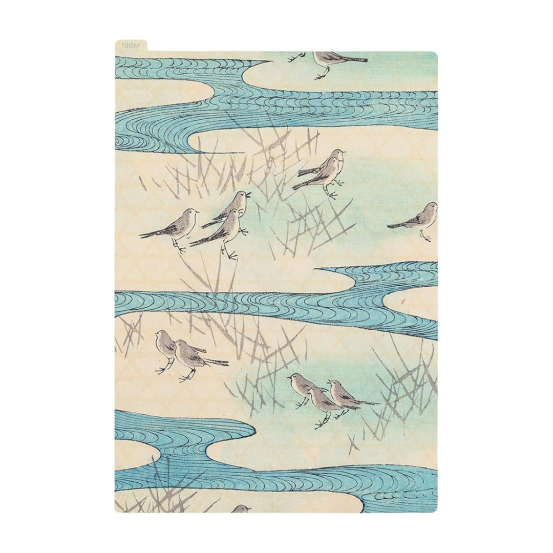 Hobonichi Geishidou Hi no ajiki Geishido for Cousin Size Notebook Accessory