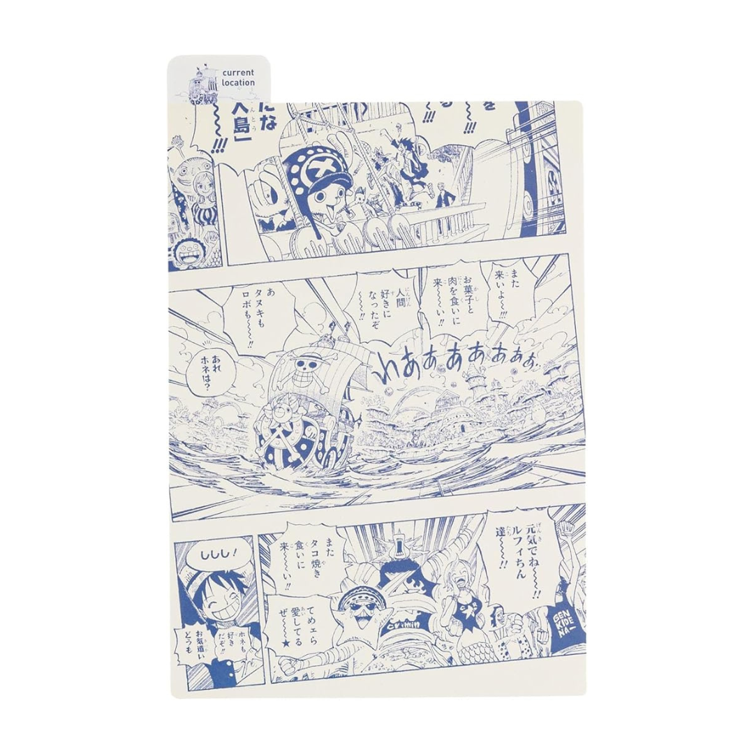 Hobonichi Notebook One Piece Magazine/Almost Hinichi no aji Memories Fishman Island A5 (Kousin) Size Notebook Accessory One Piece