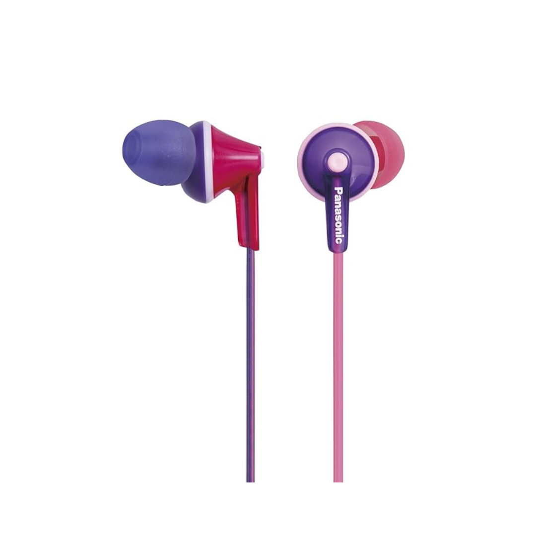 Panasonic Stereo Headphone Pink / Violet RP-HJE165-Z
