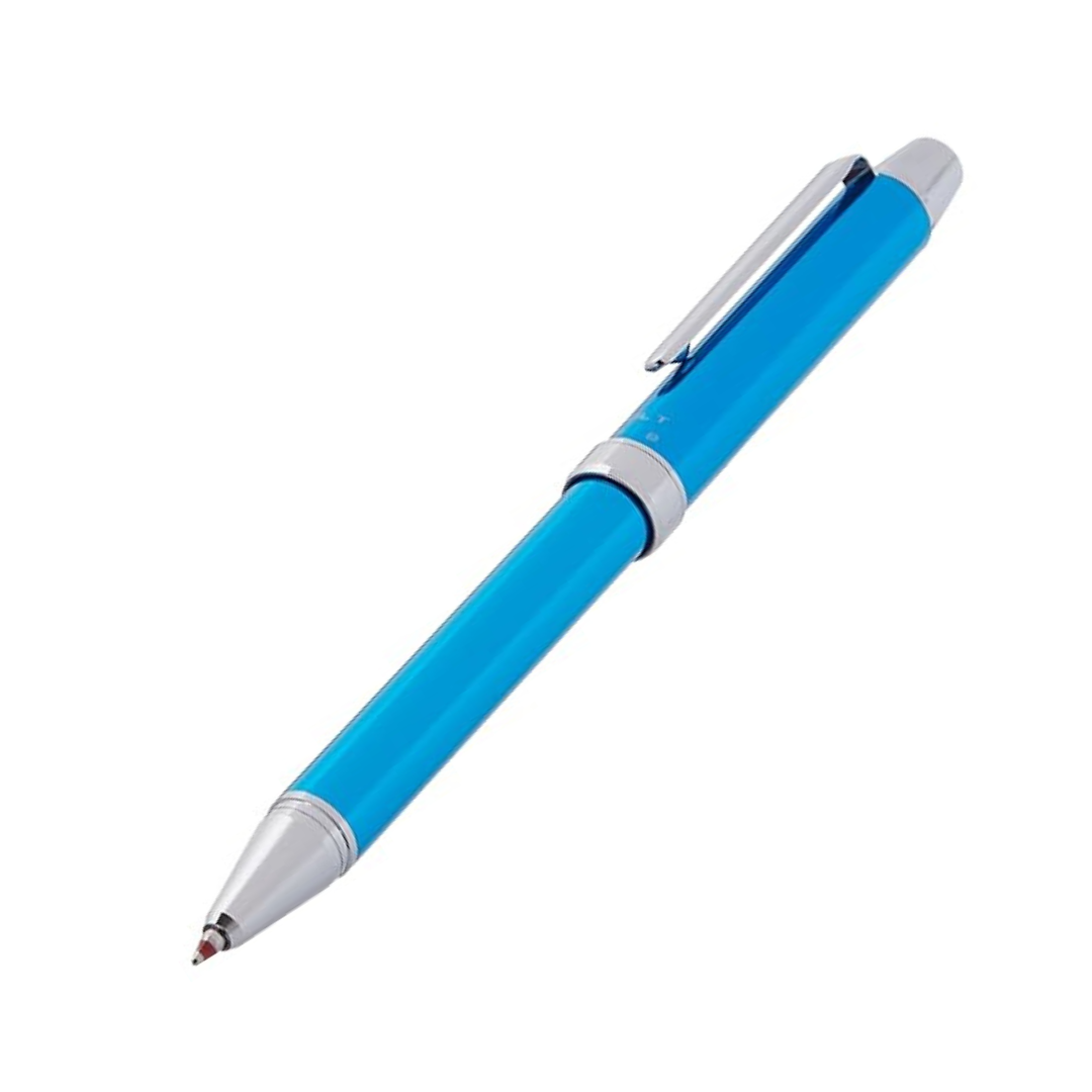 Pilot 2 +1 EVOLT 2 Color 0.7 mm Ballpoint Multi Pen 0.5 mm Mechanical Pencil, Light Blue Body
